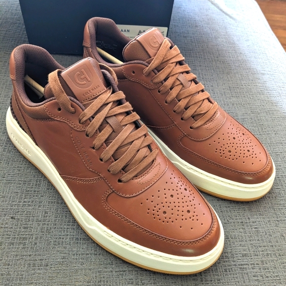 Cole Haan Men's GrandPro Crossover Sneaker - Size 9 wide - Tan - Picture 1 of 7